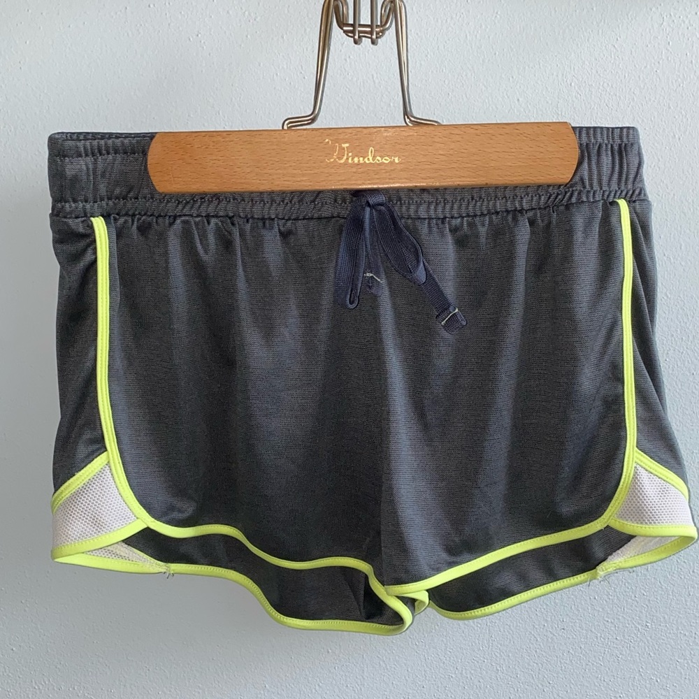 Gray athletic shorts